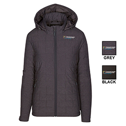 New Fossa Apparel/Keystone Logo Promenade Jacket~Size Large Dark Gray